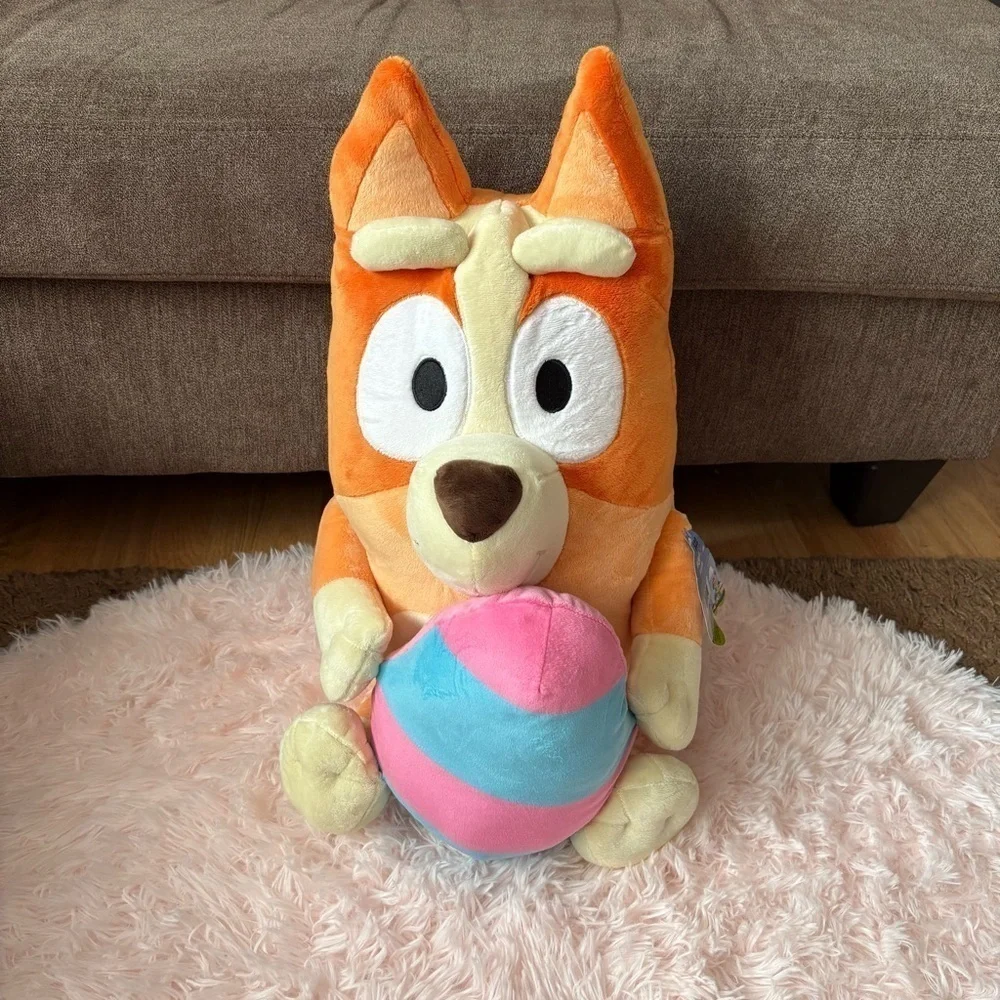 Disney Bluey JB BINGO EGG PLUSH Toy New With Tag 20” Easter